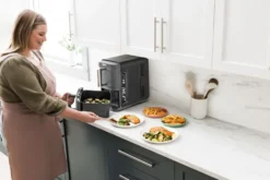 Ninja Air Fryer SL451EU stacked dual zone XL 9,5 L, Svart