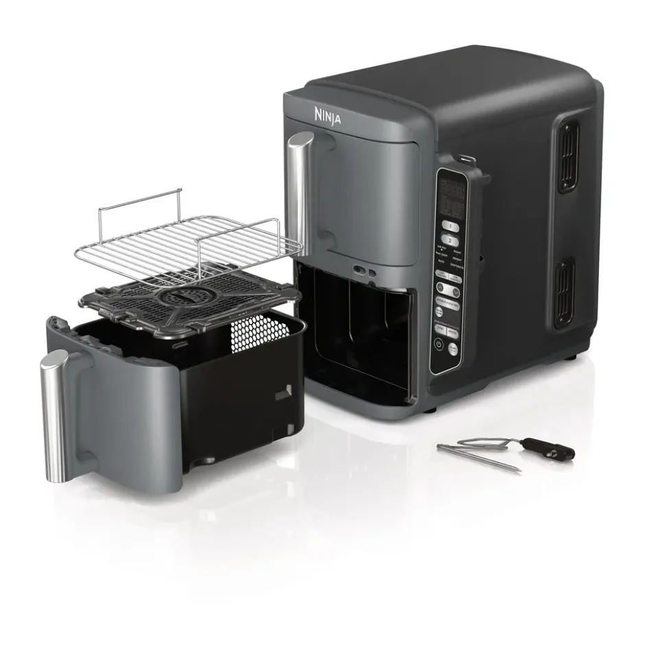 Ninja Air Fryer SL451EU stacked dual zone XL 9,5 L, Svart