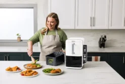 Ninja Air Fryer SL400EUWH double stack XL 2 lådor 9,5 L, Vit