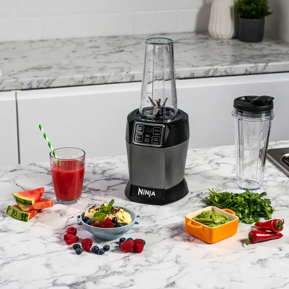 Ninja BN495 blender med Auto-iQ, Svart
