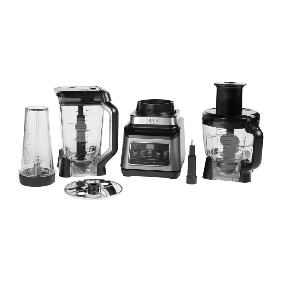 Ninja BN800 3-i-1 matberedare & blender m Auto-iQ, Svart