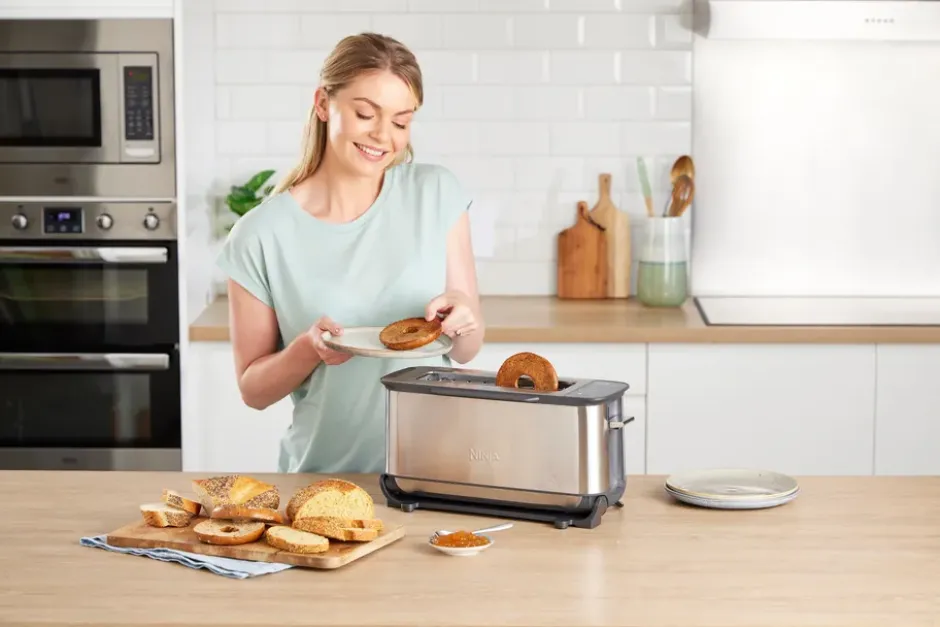 Ninja Foodi grill- och paninipress ST202EU 3-i-1, Rostfritt stål