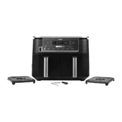 Ninja Foodi Max AF451 Airfryer Dual Zone m termometer 9,5 L, Svart