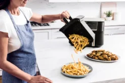 Ninja Foodi Max AF451 Airfryer Dual Zone m termometer 9,5 L, Svart