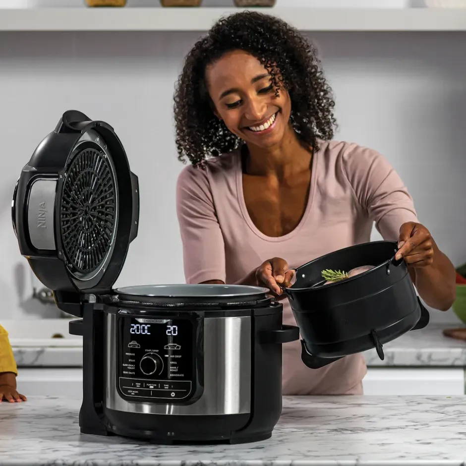 Ninja Foodi Max OP500 9-i-1 multikokare 7,5 L, Rostfritt stål