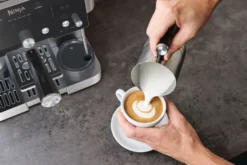Ninja Luxe™ café essential 2-i-1 espressomaskin, Stainless steel
