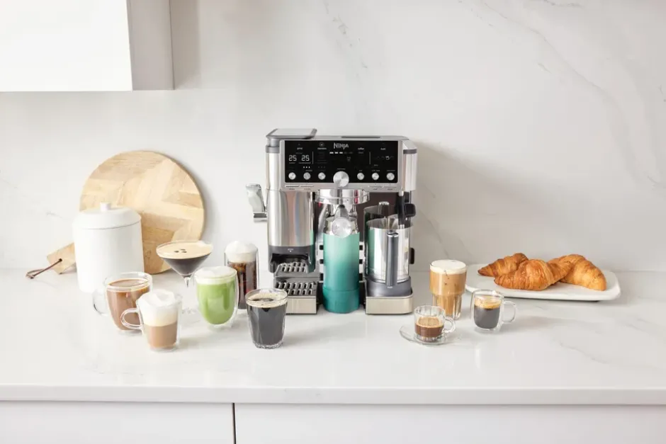 Ninja Luxe café pro series 3-i-1 espressomaskin, Stainless steel