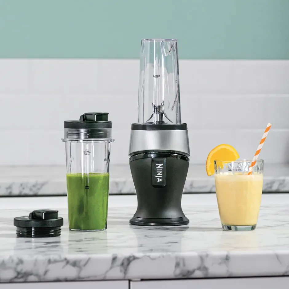 Ninja QB3001 blender 2x47 cl, Svart