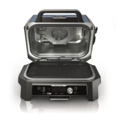 Ninja Woodfire elektrisk grill OG901EU pro connect xl, Svart