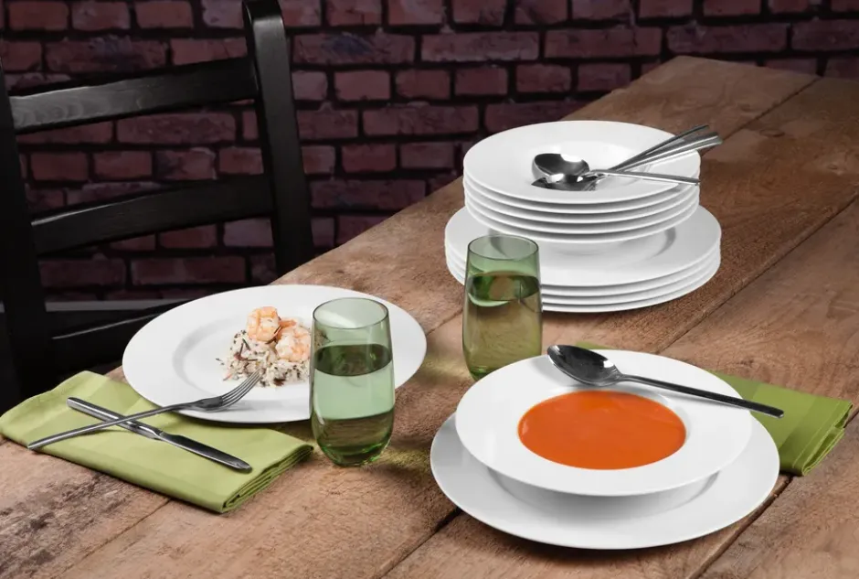 No Limits servisset 12 delar, Vit