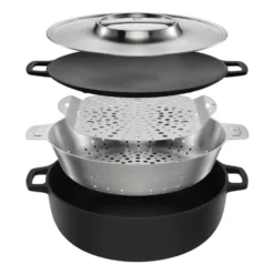 Norden Grill Chef 3-i-1 grillkorg, Ø30 cm