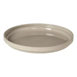 Nordic Bistro mattallrik Ø26 cm, Raw beige