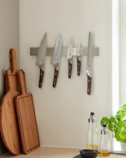 Nordic Kitchen brödkniv 24 cm, Damaskusstål