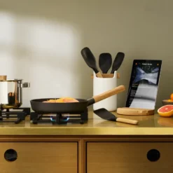 Nordic Kitchen grytsked stor, Svart