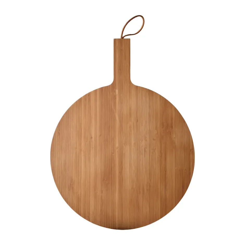 Nordic kitchen skärbräda bambu, Ø35 cm