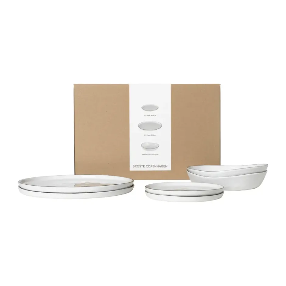 Nordic Salt dinnerset för två, 6 delar
