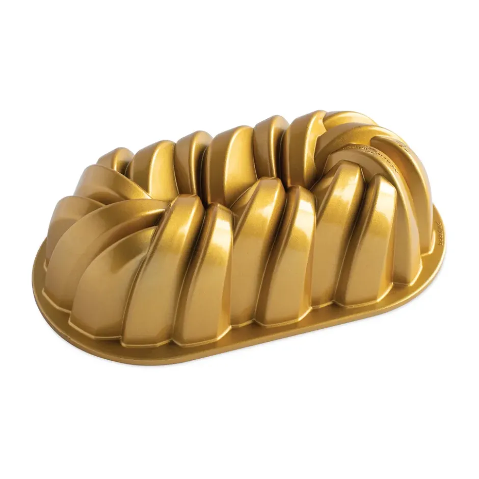 Nordic Ware Braided brödform 1,4 L, Guld