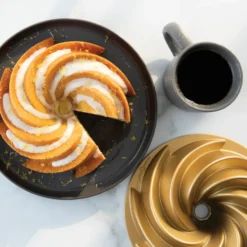 Nordic Ware heritage bundt bakform guld, 1,4 L