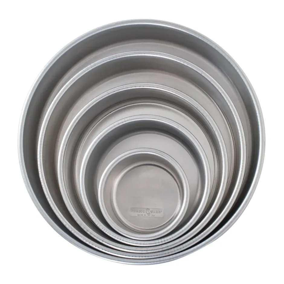 Nordic Ware Naturals bröllopstårta bakform 5 delar, Aluminium