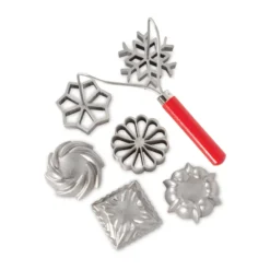 Nordic Ware struvjärn och krustadjärn, Röd