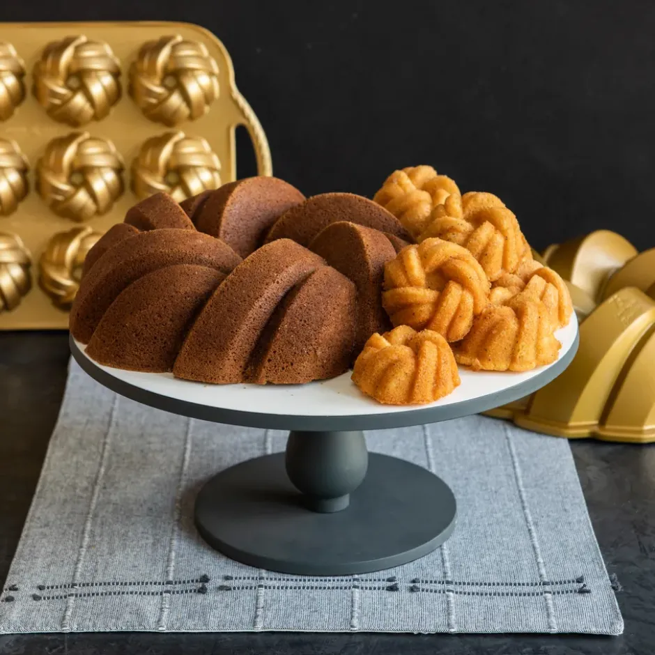 Nordic Ware 75th anniversary braided bundt bakform, 0,72 L mini
