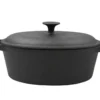 Nordwik gjutjärnsgryta oval 4 l, Svart