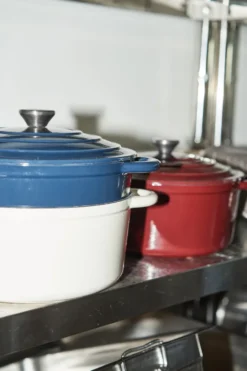 Nordwik gjutjärnsgryta rund 5 l, Creme