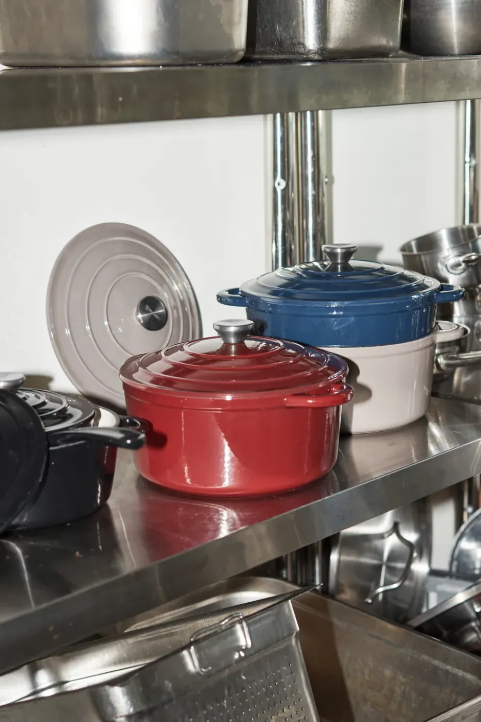 Nordwik gjutjärnsgryta rund 5 l, Burgundy