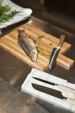 Nordwik knivset 3 delar, Pakka trä