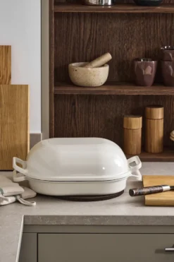 Nordwik Levain brödform emaljerad 39x26 cm, Creme