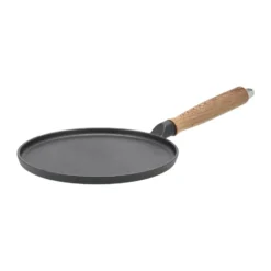 Nordwik pannkakspanna gjutjärn med trähandtag, 23 cm
