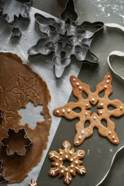 Nordwik pepparkaksform 3-delar, Snöflinga