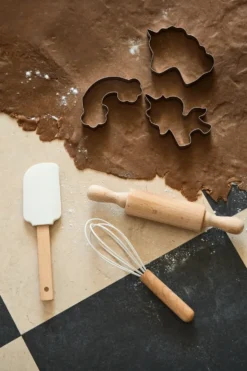 Nordwik pepparkaksform enhörning 3 delar, Rostfritt stål
