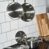 Nordwik stekpanneset 3-ply 2 delar - Rostfritt stål