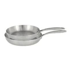 Nordwik stekpanneset 3-ply 2 delar - Rostfritt stål