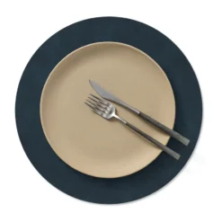 Nupo bordstablett circle vändbar M 1 st, Midnight blue-petrol