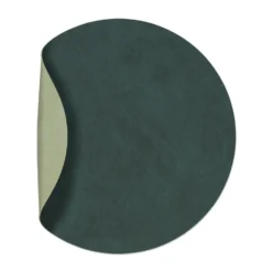 Nupo bordstablett circle vändbar M 1 st, Dark green-olive green