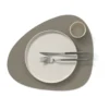 Nupo bordstablett curve L, Flint grey