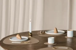 Nupo bordstablett curve L, Nougat
