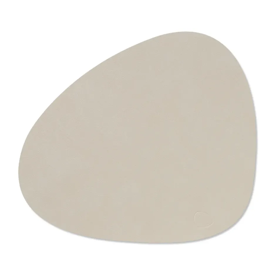 Nupo bordstablett curve M, Oyster white