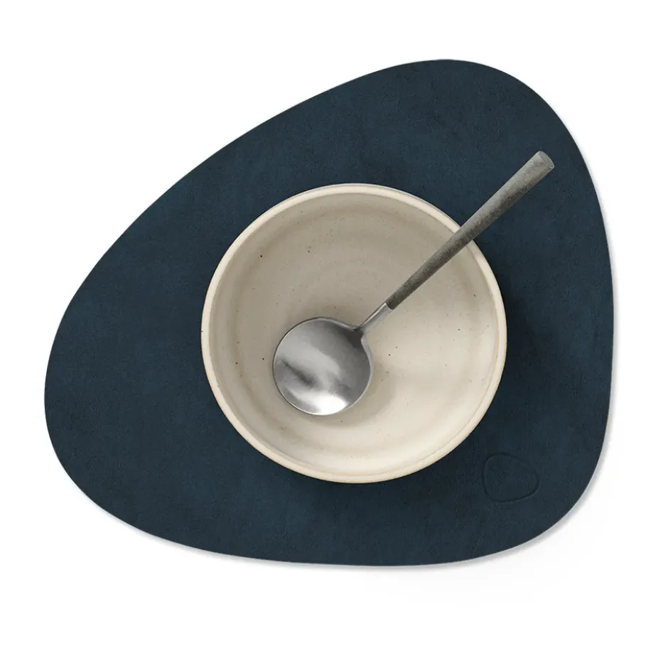 Nupo bordstablett curve vändbar S 1 st, Midnight blue-petrol