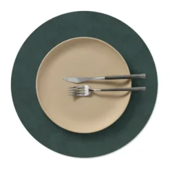 Nupo bordstablett, Dark green, circle, L