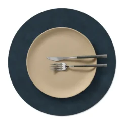 Nupo bordstablett, Midnight blue, circle, L