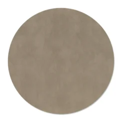 Nupo bordstablett, Nomad grey, circle, L