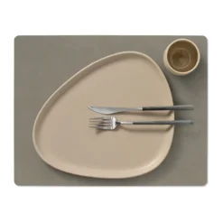 Nupo bordstablett square L, Flint grey
