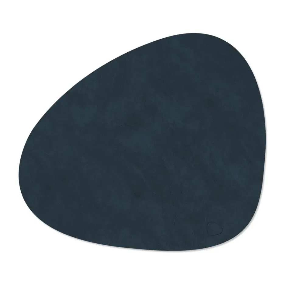 Nupo bordstablett vändbar curve L 1 st, Midnight blue-petrol