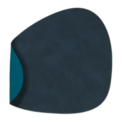 Nupo bordstablett vändbar curve L 1 st, Midnight blue-petrol