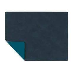 Nupo bordstablett vändbar square L 1 st, Midnight blue-petrol