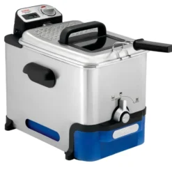 Oleoclean fritös digital timer, Silver-blå