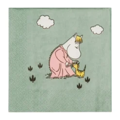Omtanke Mumin pappersservett 33x33 cm, 20-pack